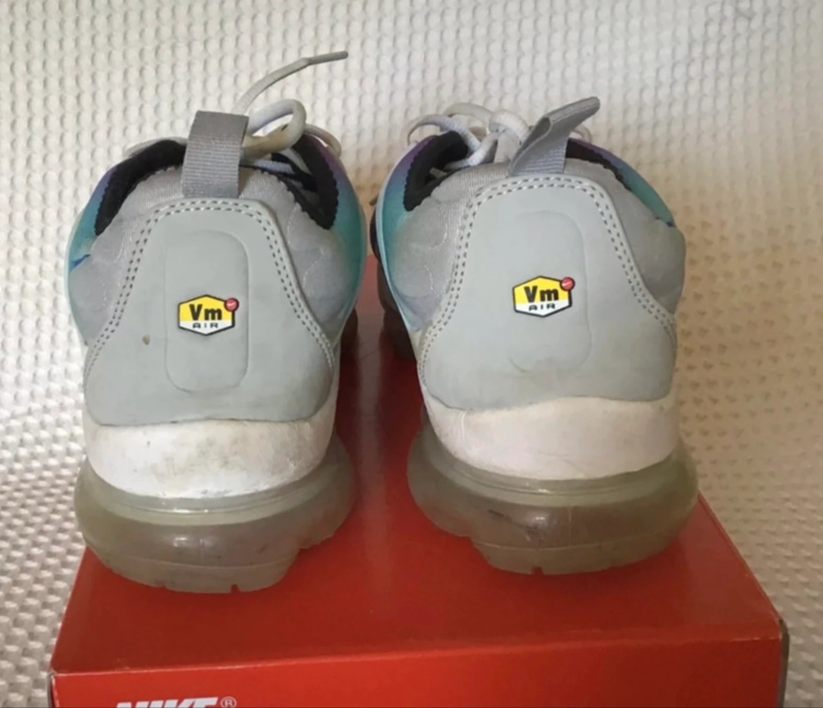 Jolie Nike Air Vapormax Plus – Dégradé Violet & Turquoise – T.44 – photo 13
